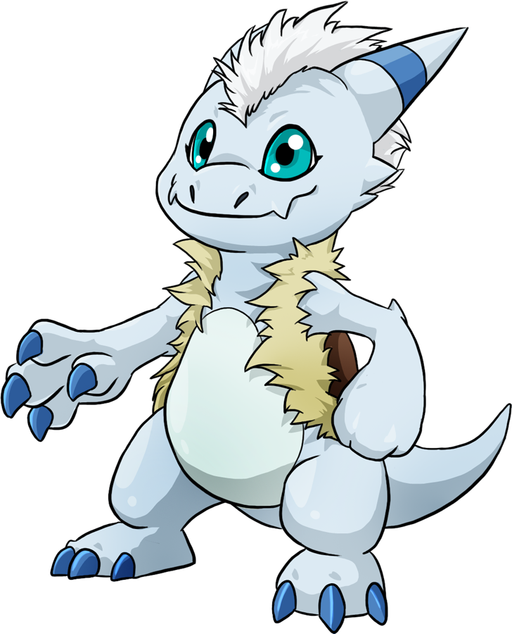 Digimon's appearance. Descriptions only necessary if Digimon is a custom Digimon without an image. No word count.