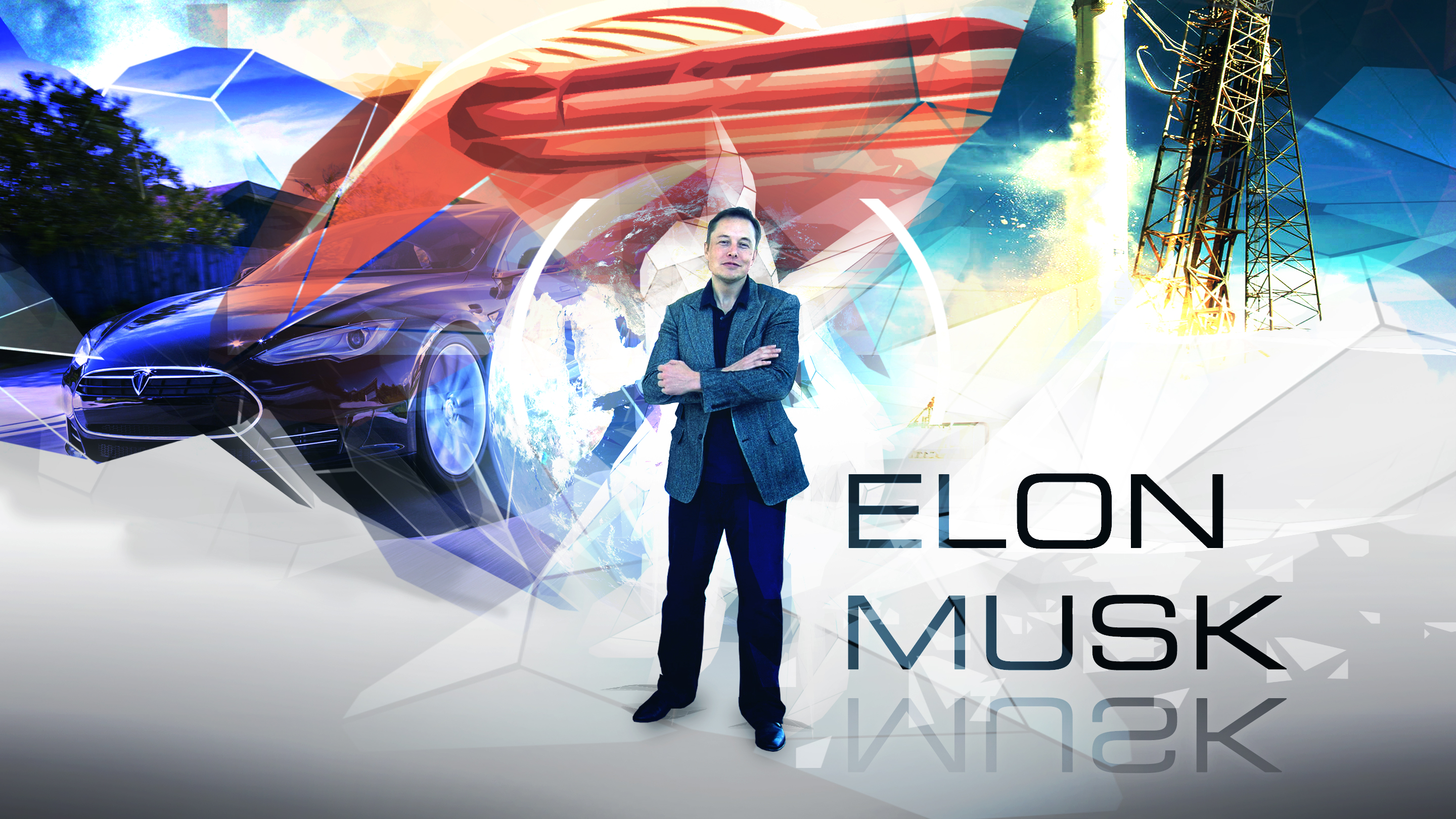 Elon Musk wallpaper 16:9 by Klamek97 on DeviantArt