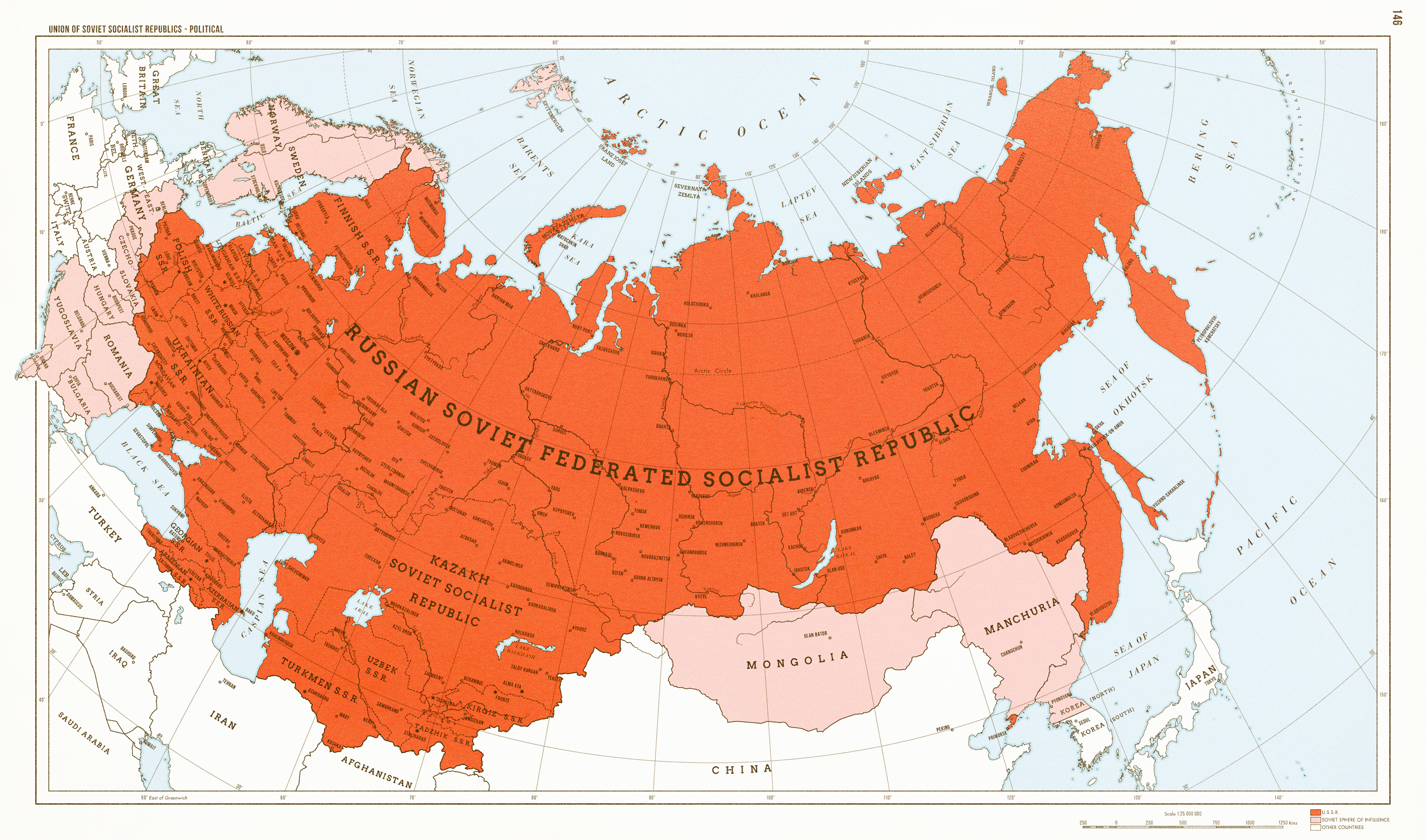 A very large Soviet Union by 1Blomma on DeviantArt