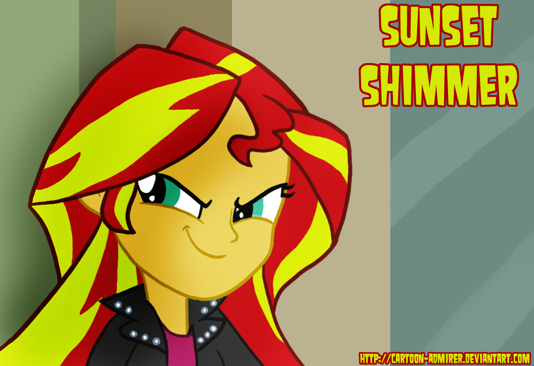 sunset_shimmer_smirk_by_cartoon_admirer-