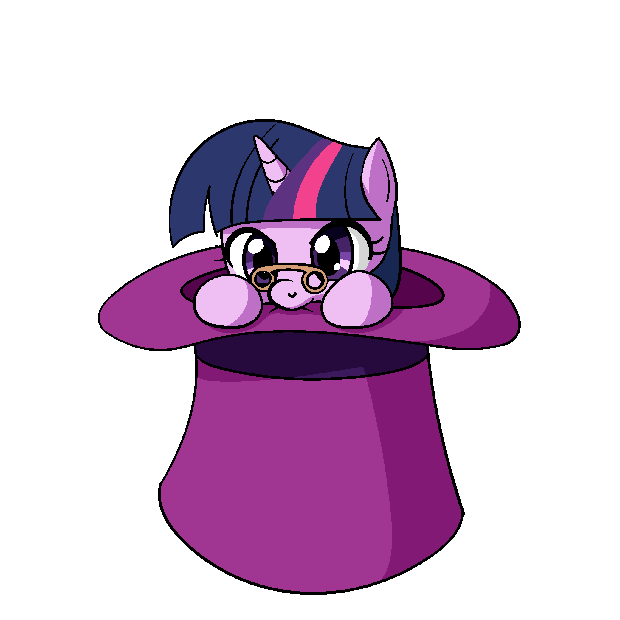 Twilight in a top hat by FantasyBlade