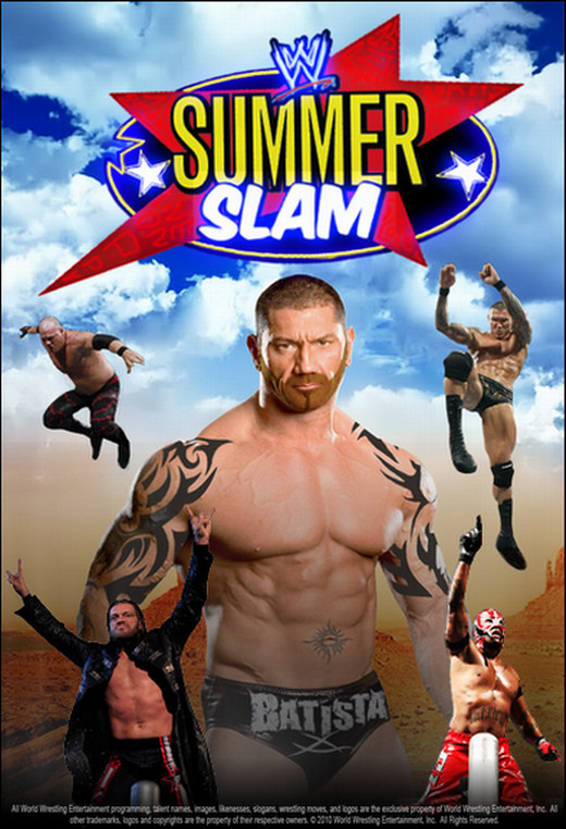 WWE SummerSlam 2010 Poster by ABatista93 by AhmedBatista1993