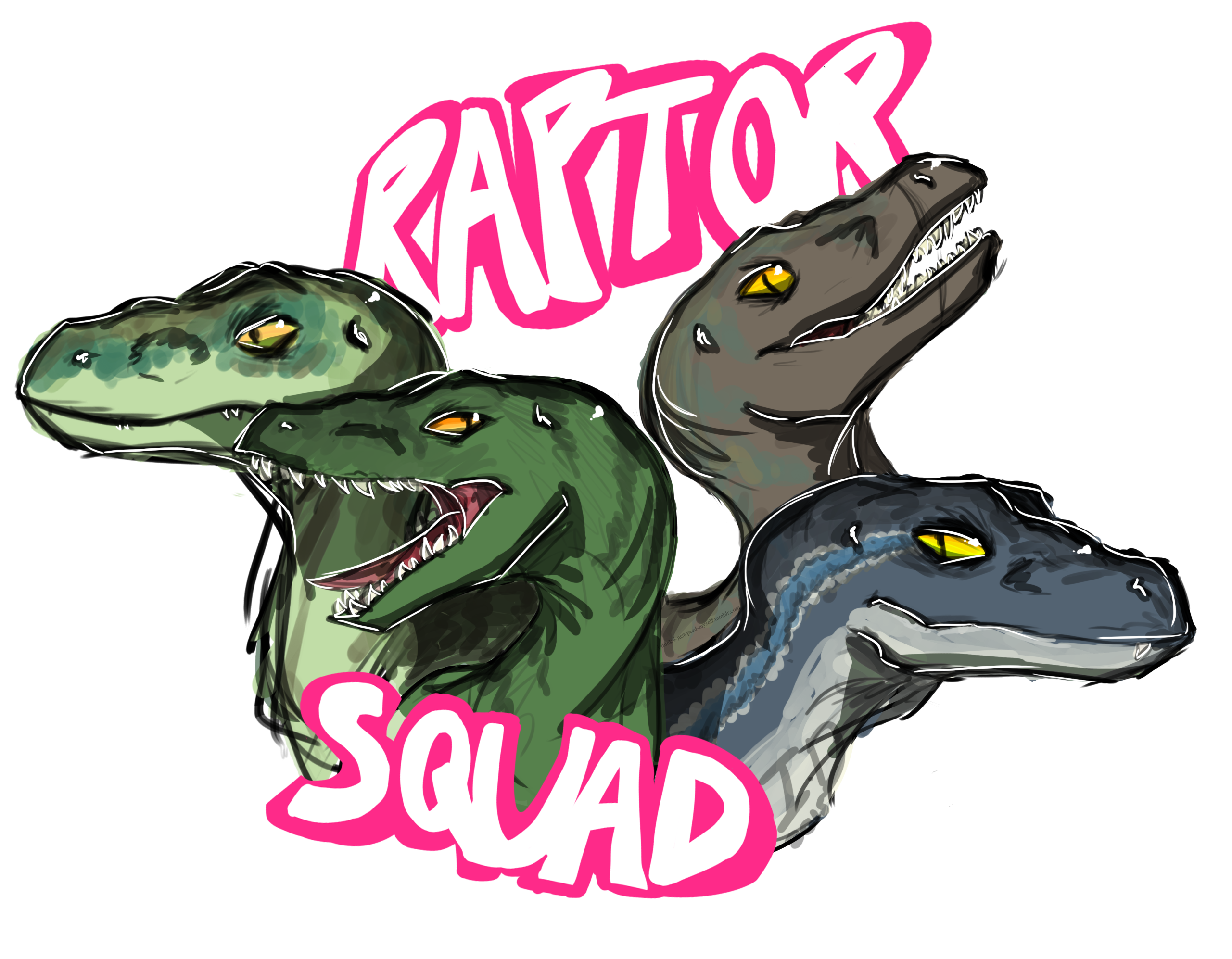 Raptor Squad By Heeeeresizzy On Deviantart 