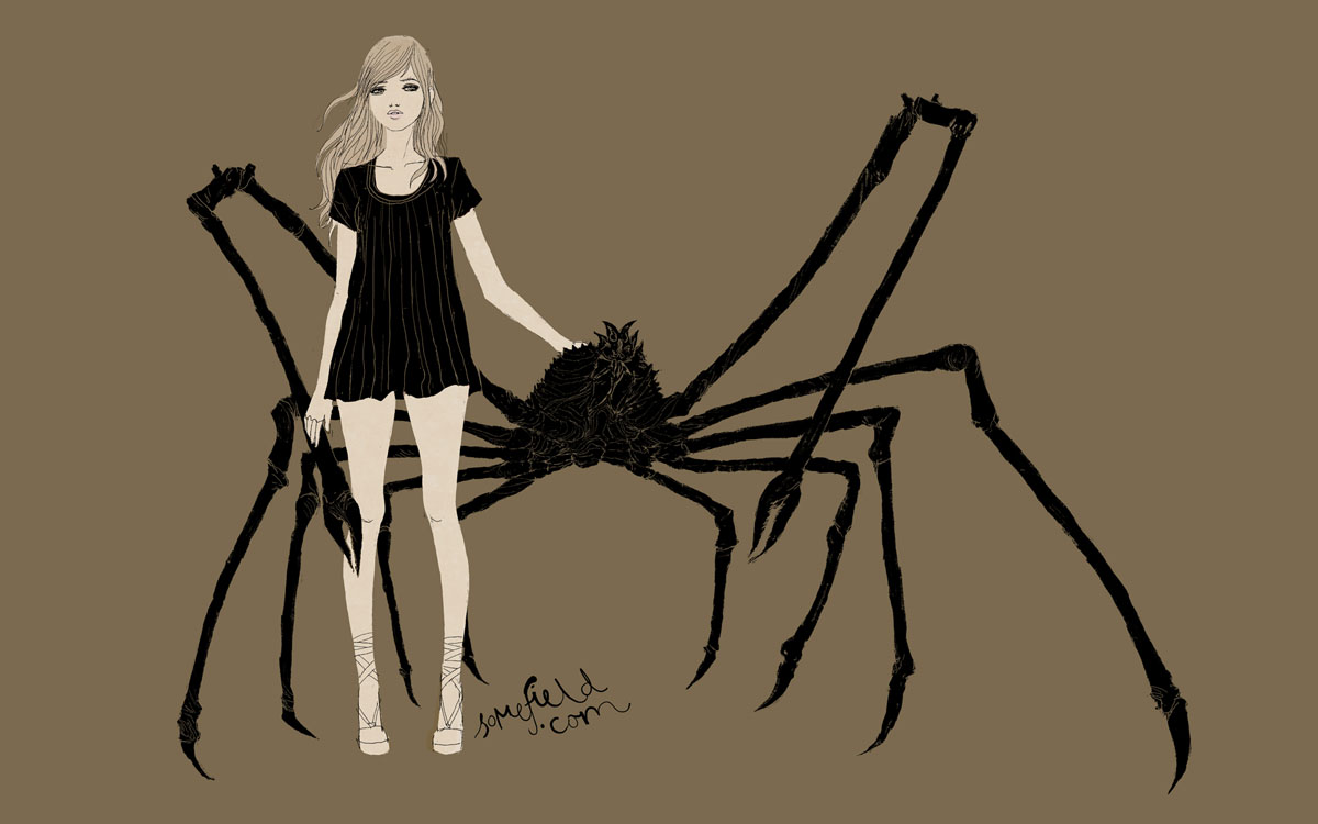 girl_with_japanese_spider_crab_by_somefield.jpg