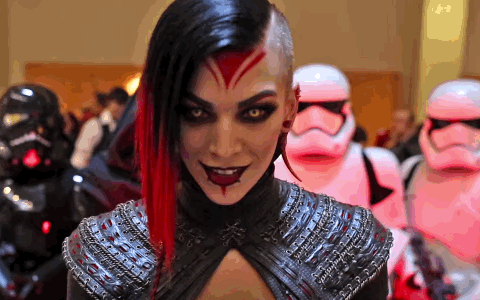 Image result for sith woman gif