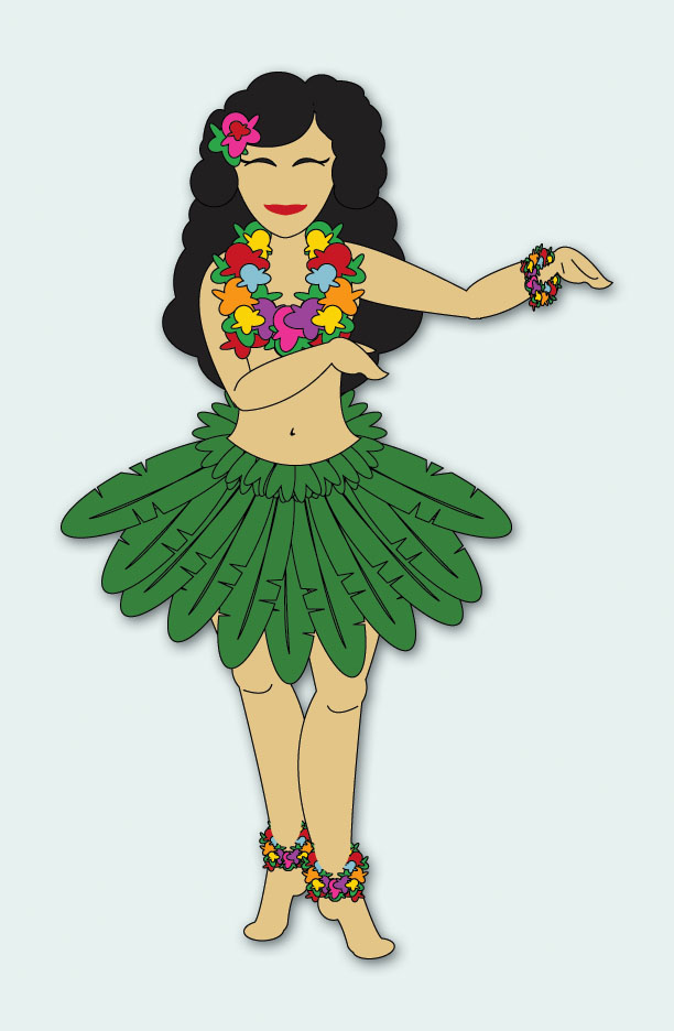 clipart hula girl - photo #28