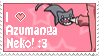 Love Azumanga Neko Stamp by GunnerGurl