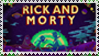 Rick and Morty Stamp~ by HomestuckObsessed