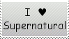 Stamp :: I Heart Supernatural by homestucktroll123