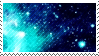blue space stamp by catstam