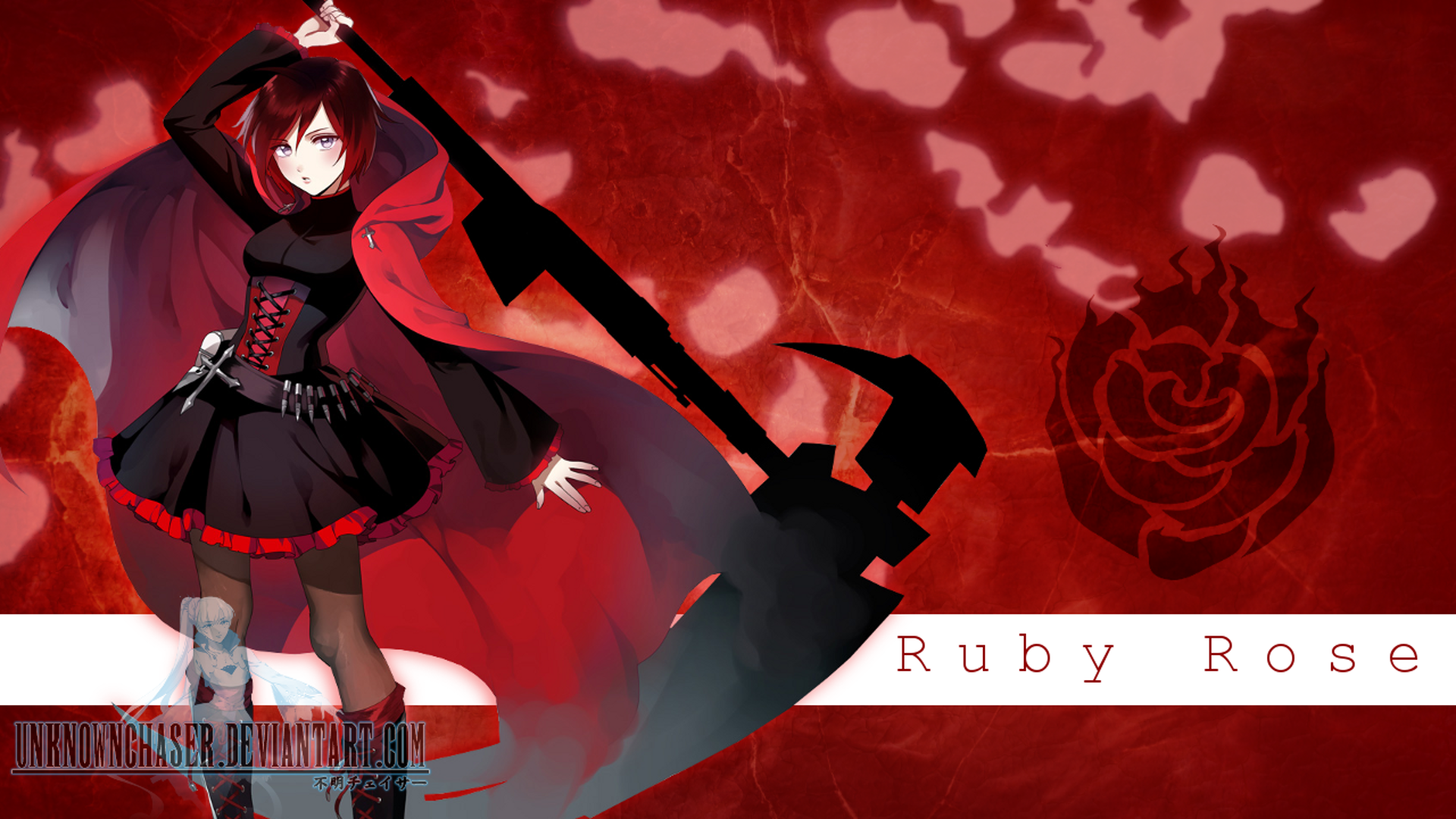 ☆ βενεℜℓγ ☆  Ruby Rose ☾   (Skintober- Day 1) Minecraft Skin