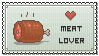 Meat Lover Stamp by wangqr
