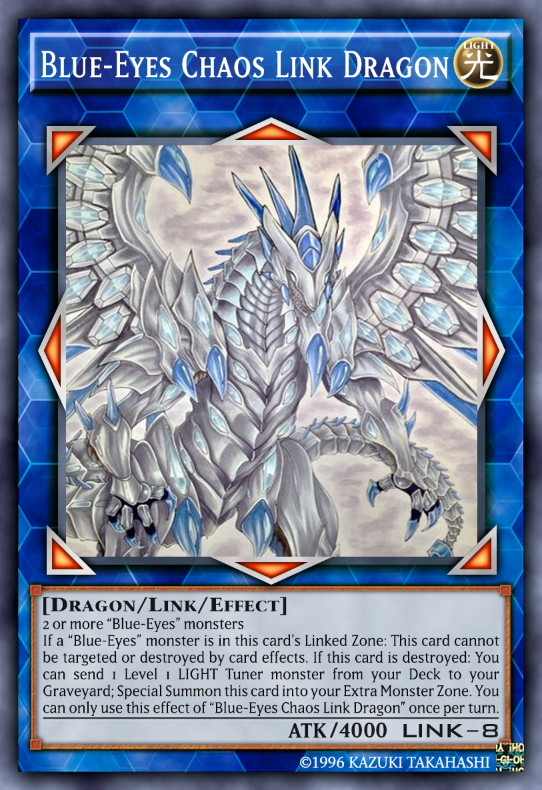 BlueEyes Chaos Link Dragon by OrionHorizon on DeviantArt