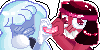 Ruby and Sapphire double icon by Vamp-y