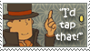 Stamp- Layton Would Tap That by spookydoom