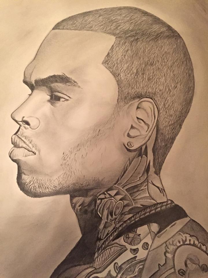 Chris Brown drawing by AlexanderWilks7 on DeviantArt