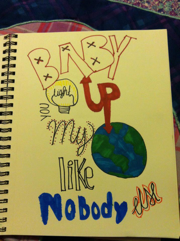 Baby You Light Up My World Like Nobody Else by MzMellark12