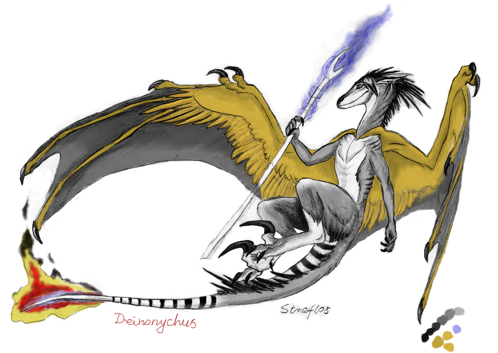Straflos dragon raptor WIP bez tla 2 by benjaminek8