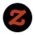 Zazzle (black, orange) Icon mid