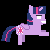 Five nights at Pinkie's - Purple Mare (attack)