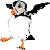 Crazy Dancing Puffin by altergromit