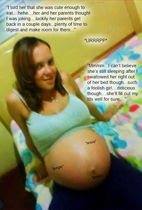 pregnant belly vore captions deviantart