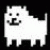 Annoying Dog Emoticon Icon Gif - Undertale