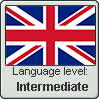 British English language level INTERMEDIATE by TheFlagandAnthemGuy