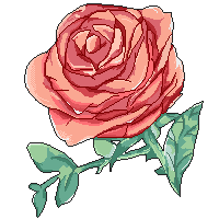 Képtalálat a következőre: „Pixel rose”