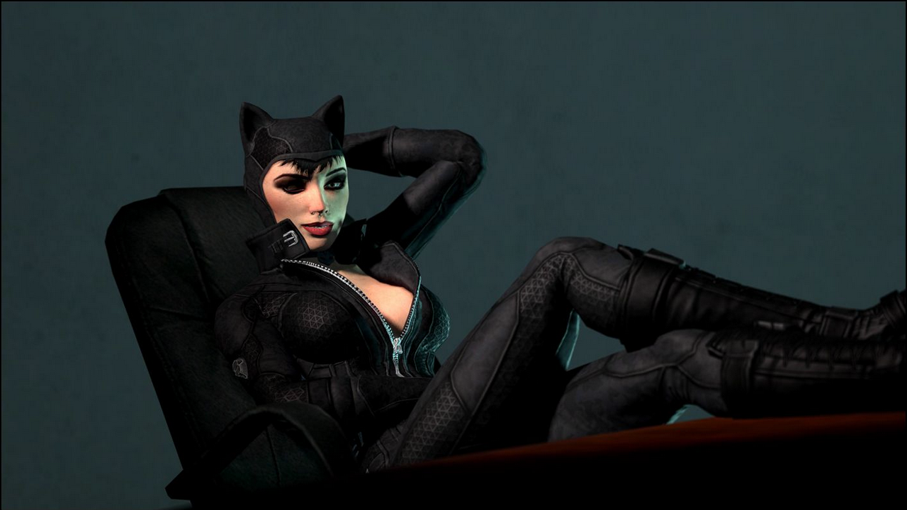 Catwoman hot and naked in batman arkham  porn tube