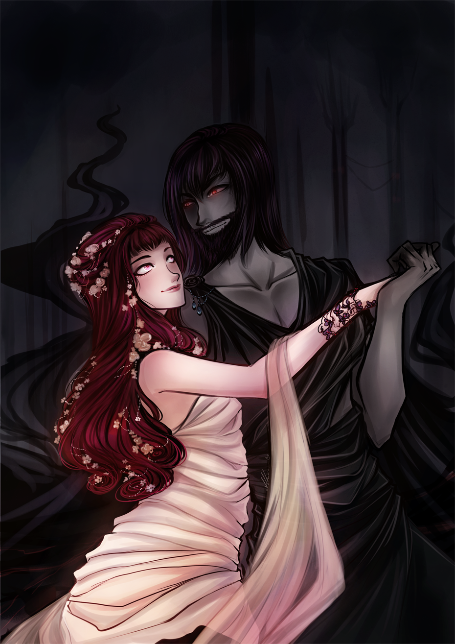 Hades and Persephone by AShiori-chan on DeviantArt
 Persephone And Hades Anime