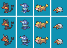 DS-style Gen VII and Beyond Pokémon Sprite Repository in 64x64