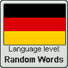 German language level RANDOM WORDS by animeXcaso