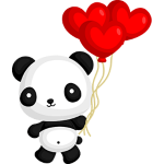 Panda Love - Free to use by Undead-Academy