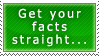 Stamp - Get your facts straight... by Weegeetnik