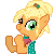 Clapping Pony Icon - Applejewel