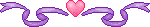 Heart-n-Ribbon Divider (Purple-Pink) - F2U! by Drache-Lehre